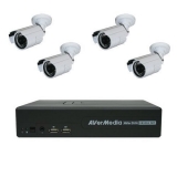 Kamerový set se 4 IR kamerami SE-CRB6022 420TV a digitálním záznamem EB 3004 NET