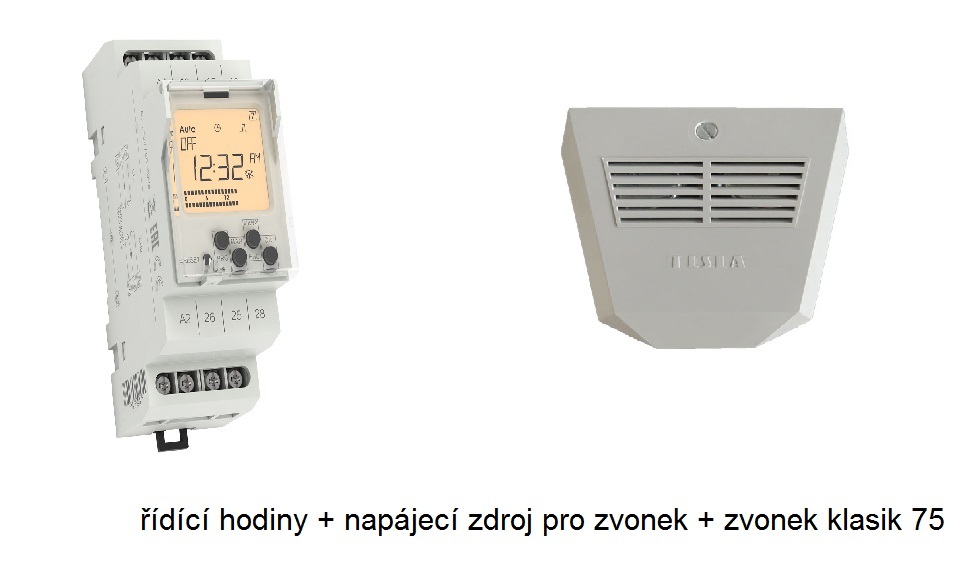 Školní zvonění pro malé školy - kompletní sada