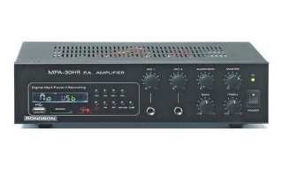 Ústředna s vestavěným MP3 přehrávačem - 30W